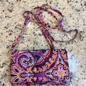 Vera Bradley Crossbody Wristlet/Wallet